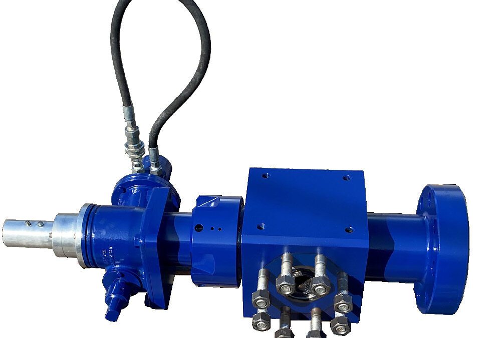 Control Master Hydraulic Worm Gear Drive Choke Valve